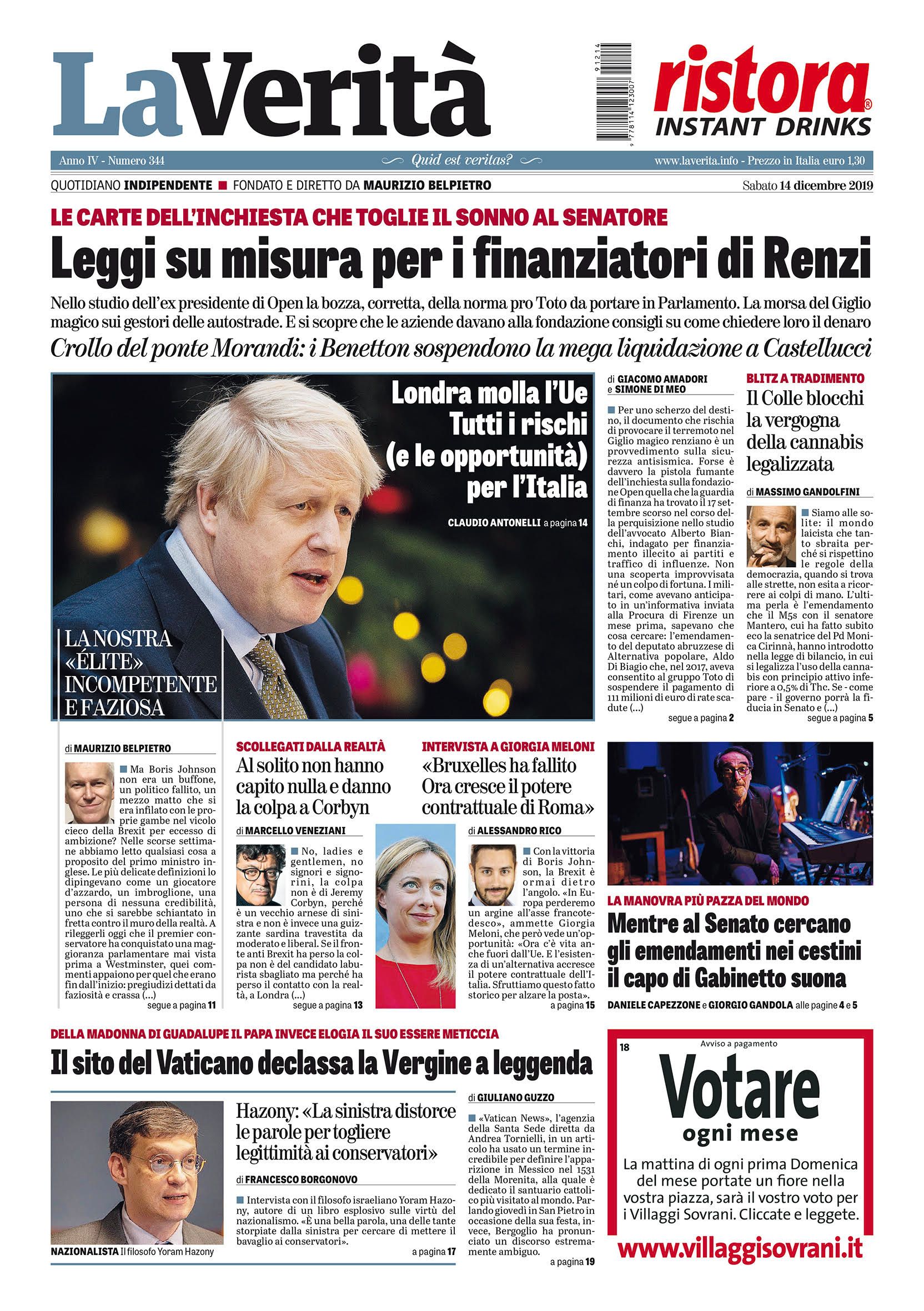 Oggi in edicola