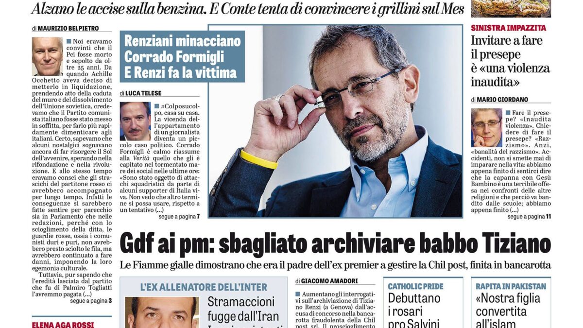 Oggi in edicola