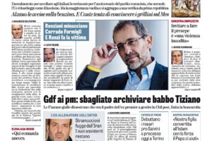 Oggi in edicola