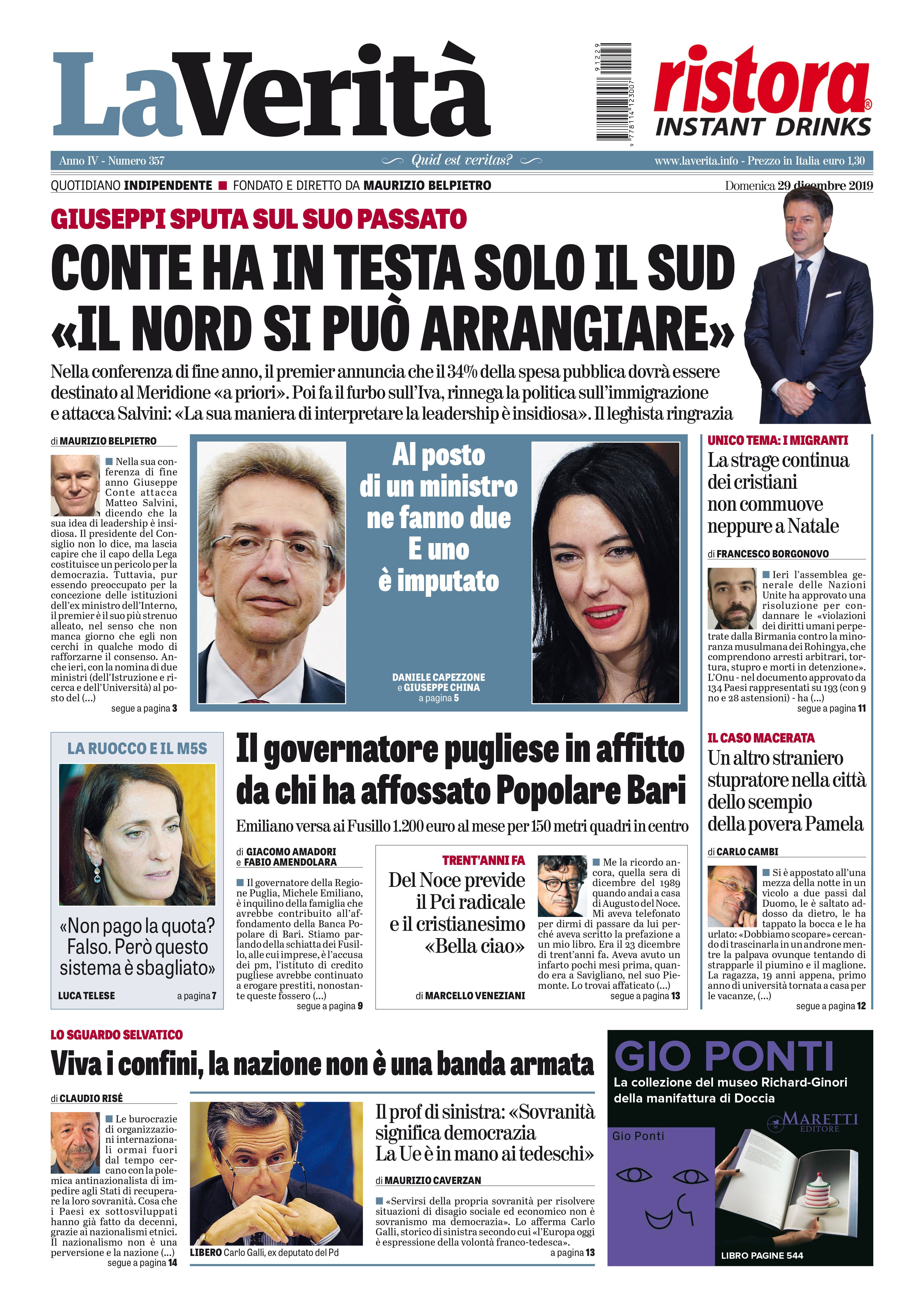 Oggi in edicola