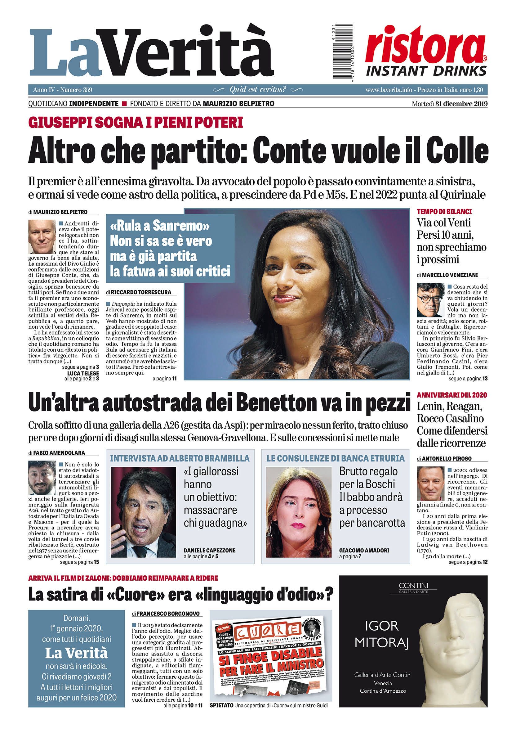 Oggi in edicola