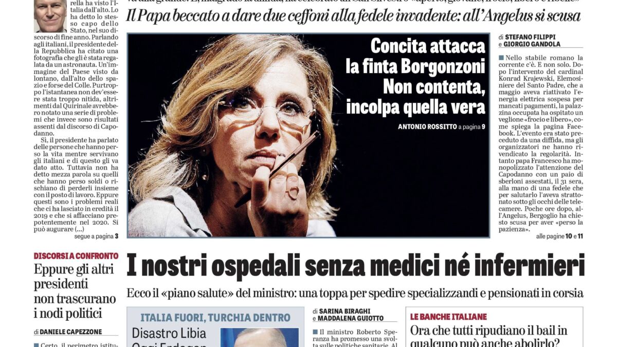 Oggi in edicola