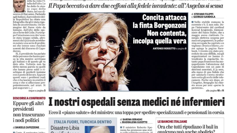 Oggi in edicola
