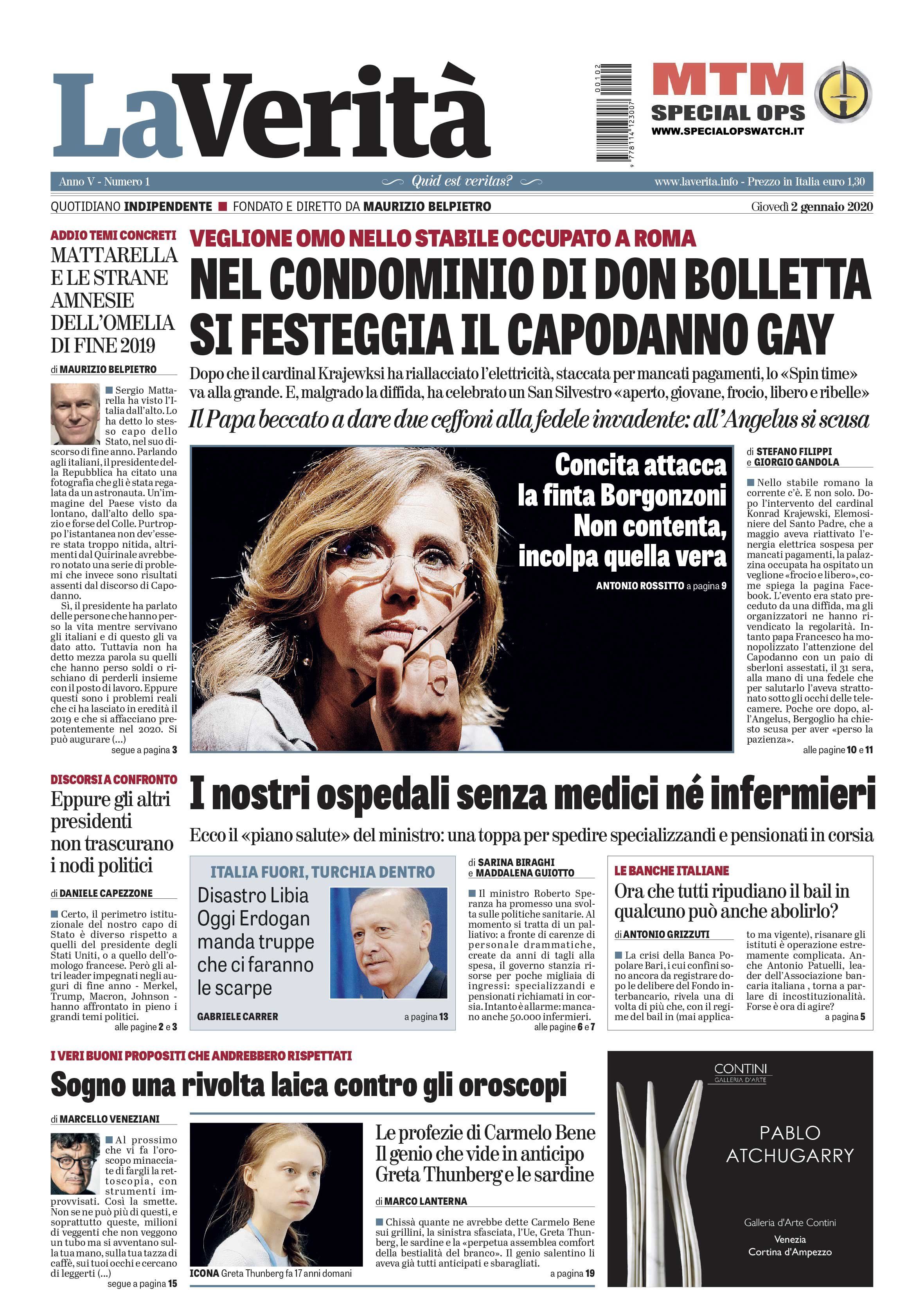 Oggi in edicola