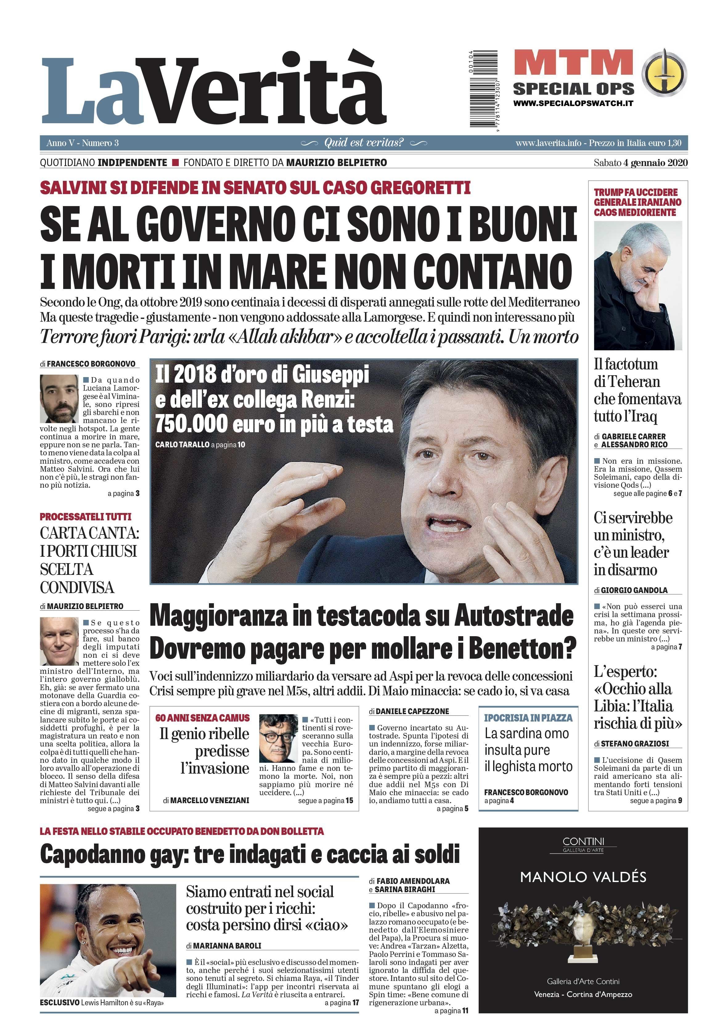 Oggi in edicola