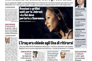 Oggi in edicola