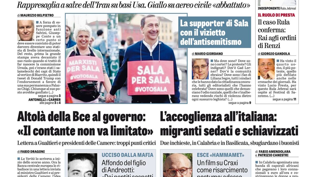 Oggi in edicola