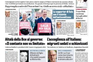 Oggi in edicola