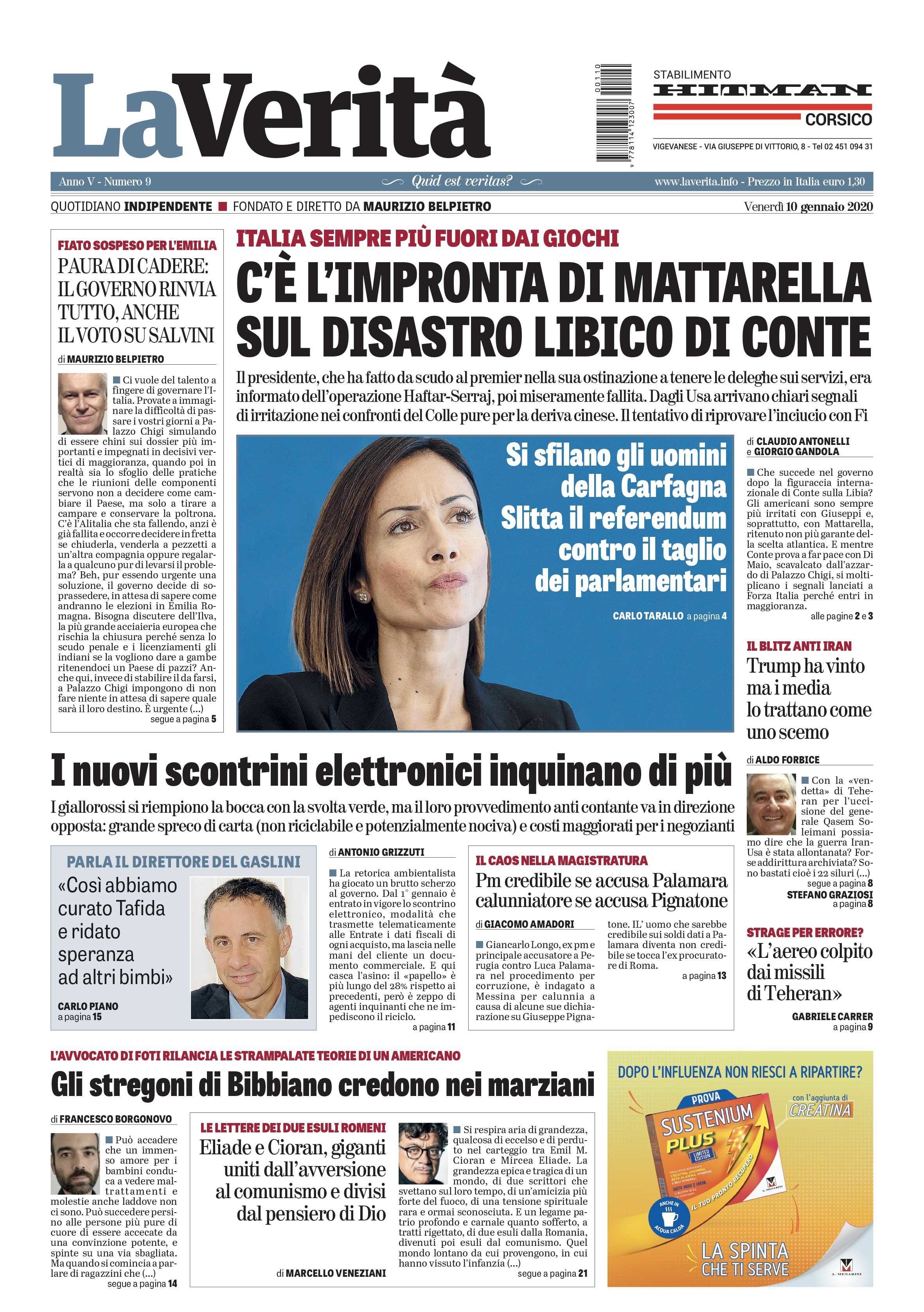 Oggi in edicola