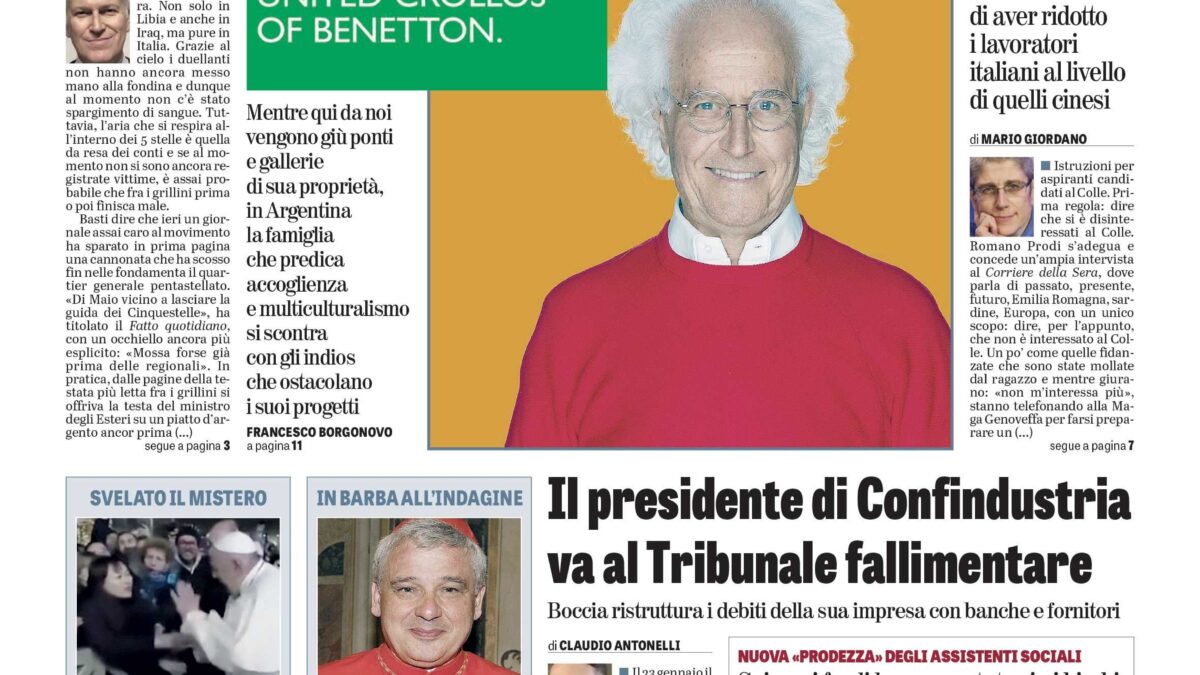 Oggi in edicola