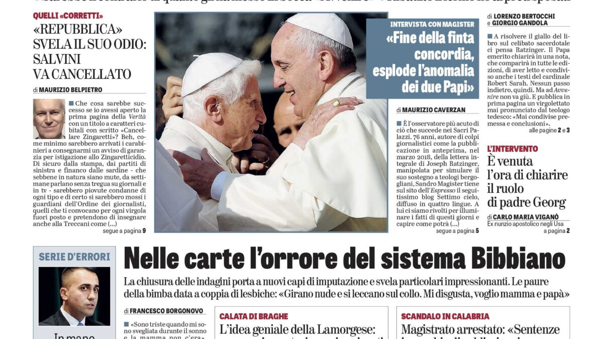 Oggi in edicola