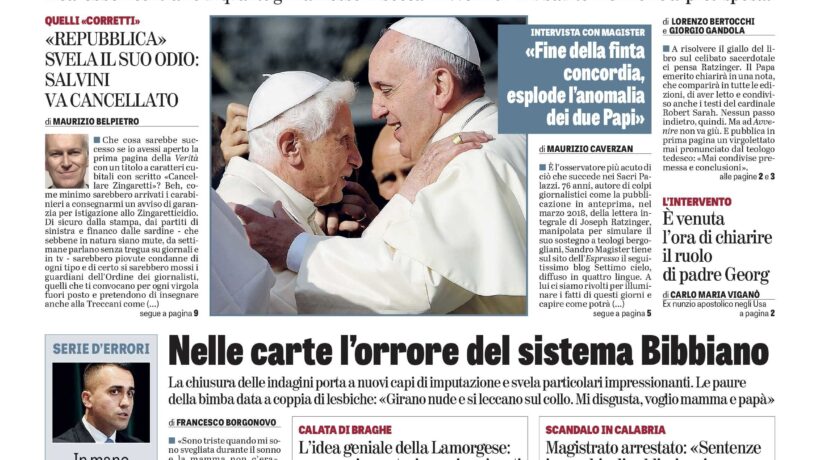 Oggi in edicola
