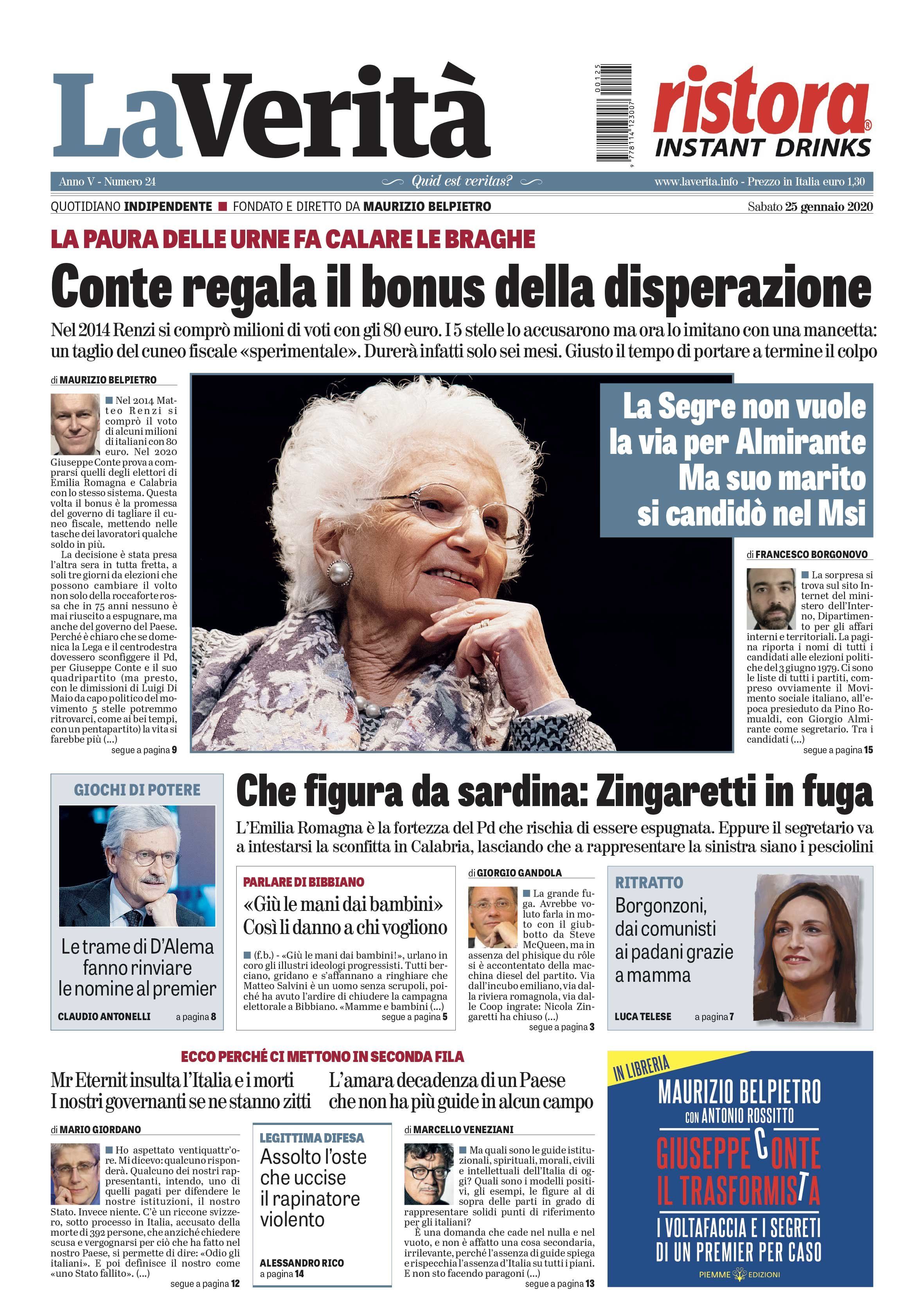 Oggi in edicola