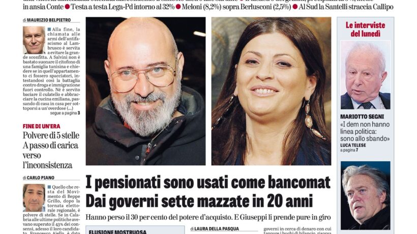 Oggi in edicola