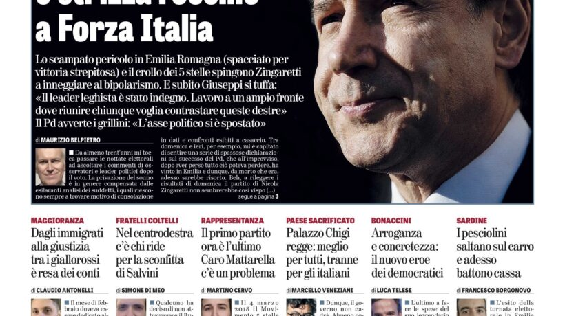 Oggi in edicola