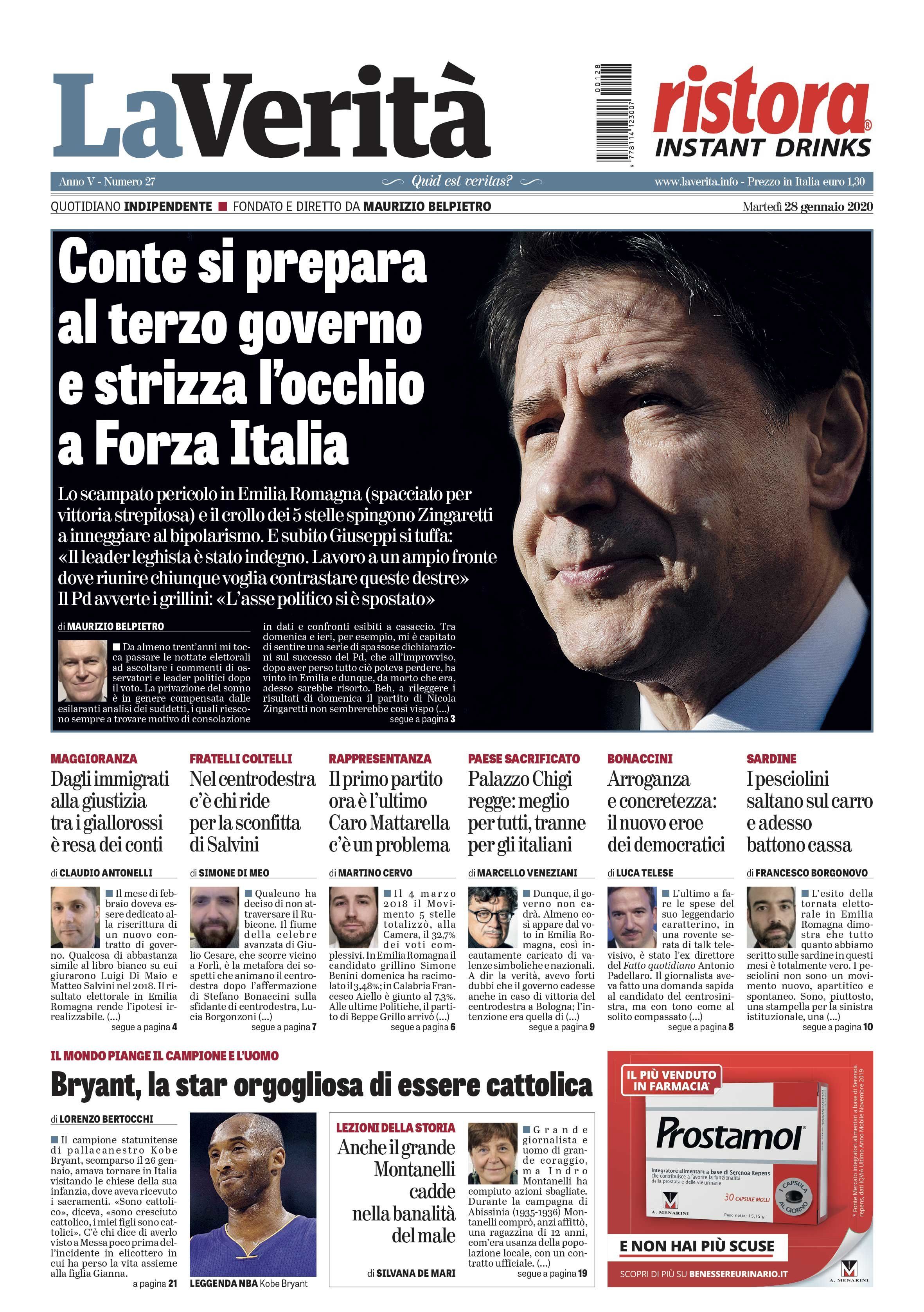 Oggi in edicola