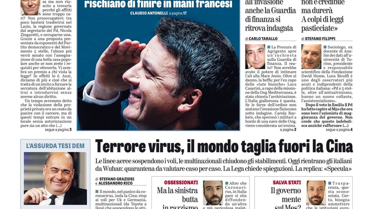 Oggi in edicola