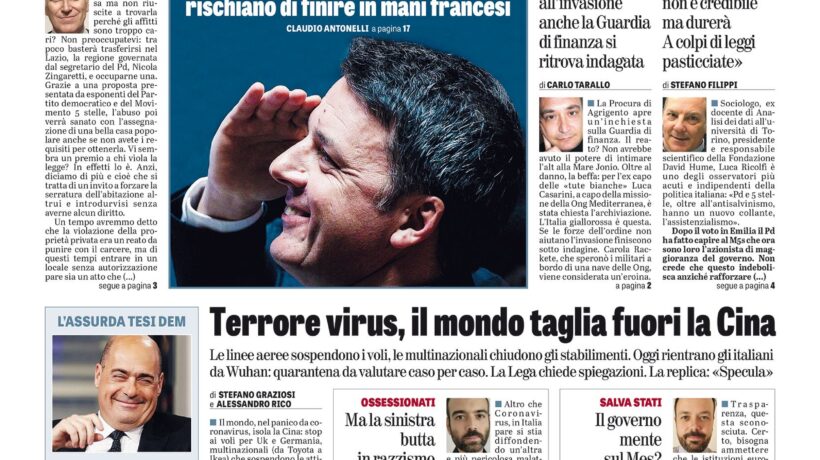 Oggi in edicola