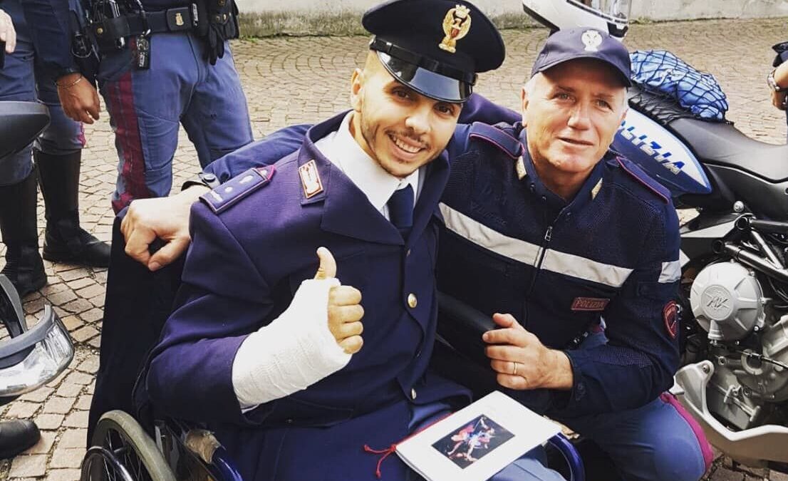 «Ho perso una gamba ma nessuno può privarmi dell’onore di portare la divisa»