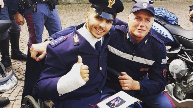 «Ho perso una gamba ma nessuno può privarmi dell’onore di portare la divisa»