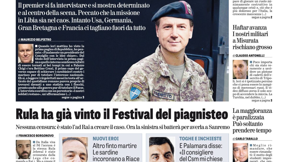 Oggi in edicola