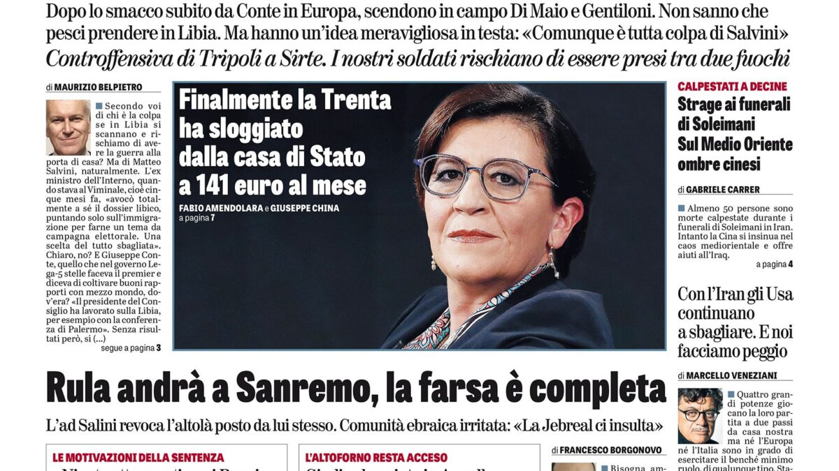 Oggi in edicola