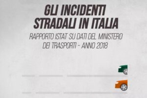 Nel solo 2018 gli incidenti stradali hanno causato 3.325 vittime