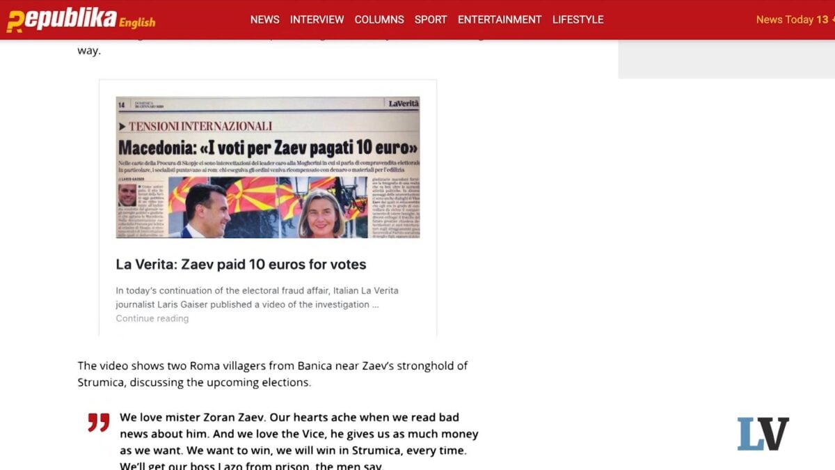L’ombra Uck dietro la compravendita dei voti di Zaev