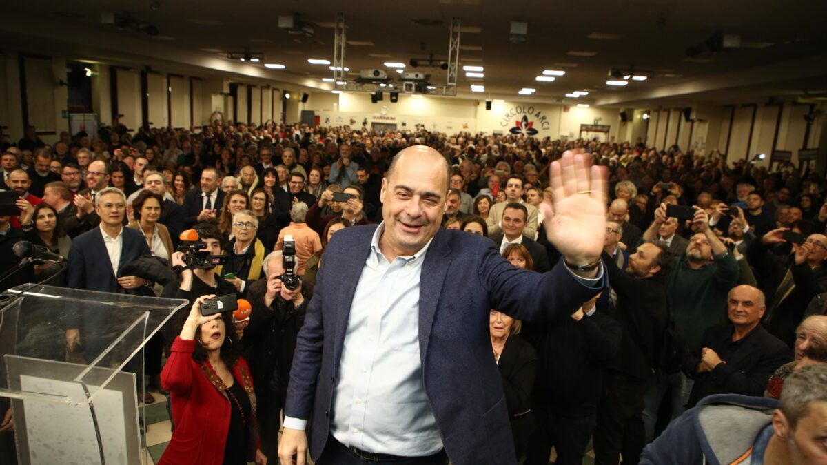 Zingaretti fa lo Schettino e fugge in Calabria