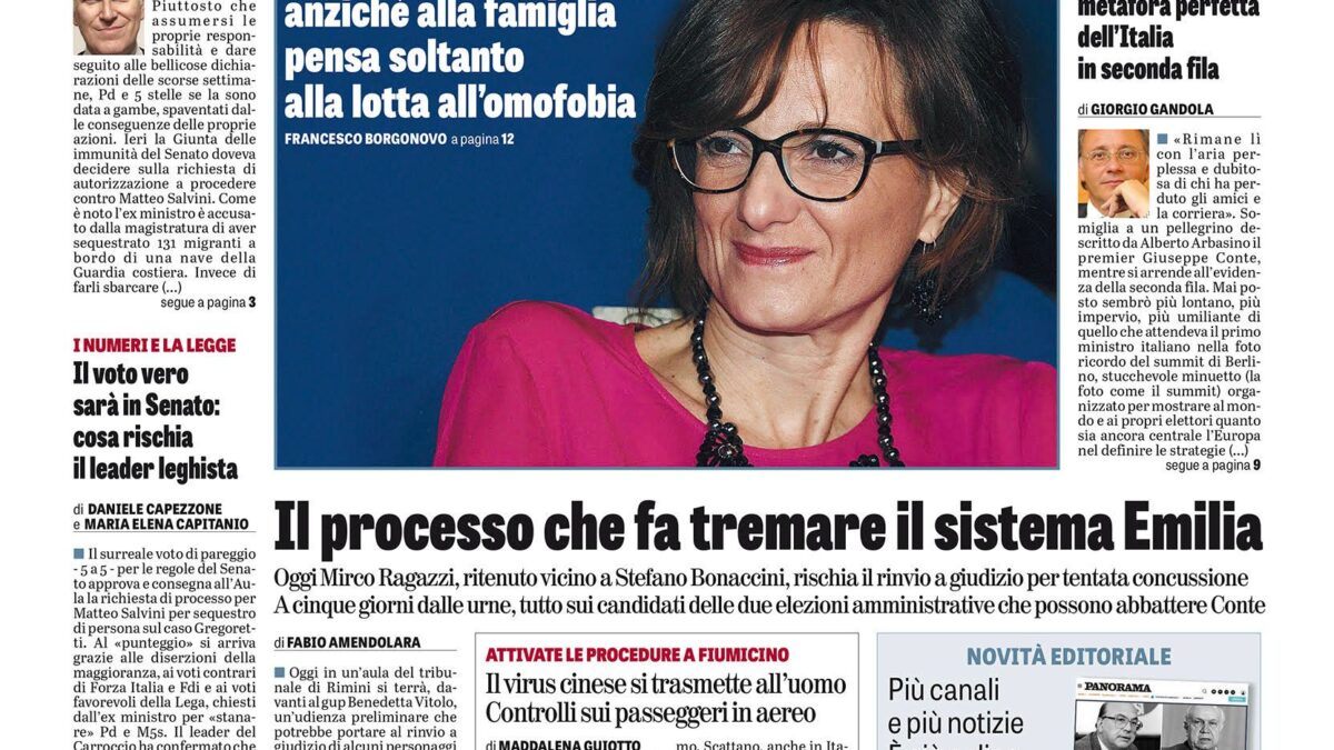 Oggi in edicola
