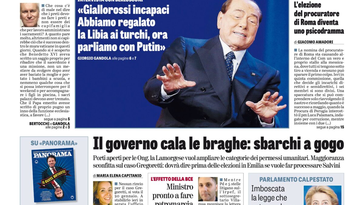 Oggi in edicola