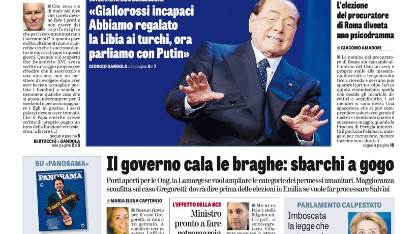 Oggi in edicola
