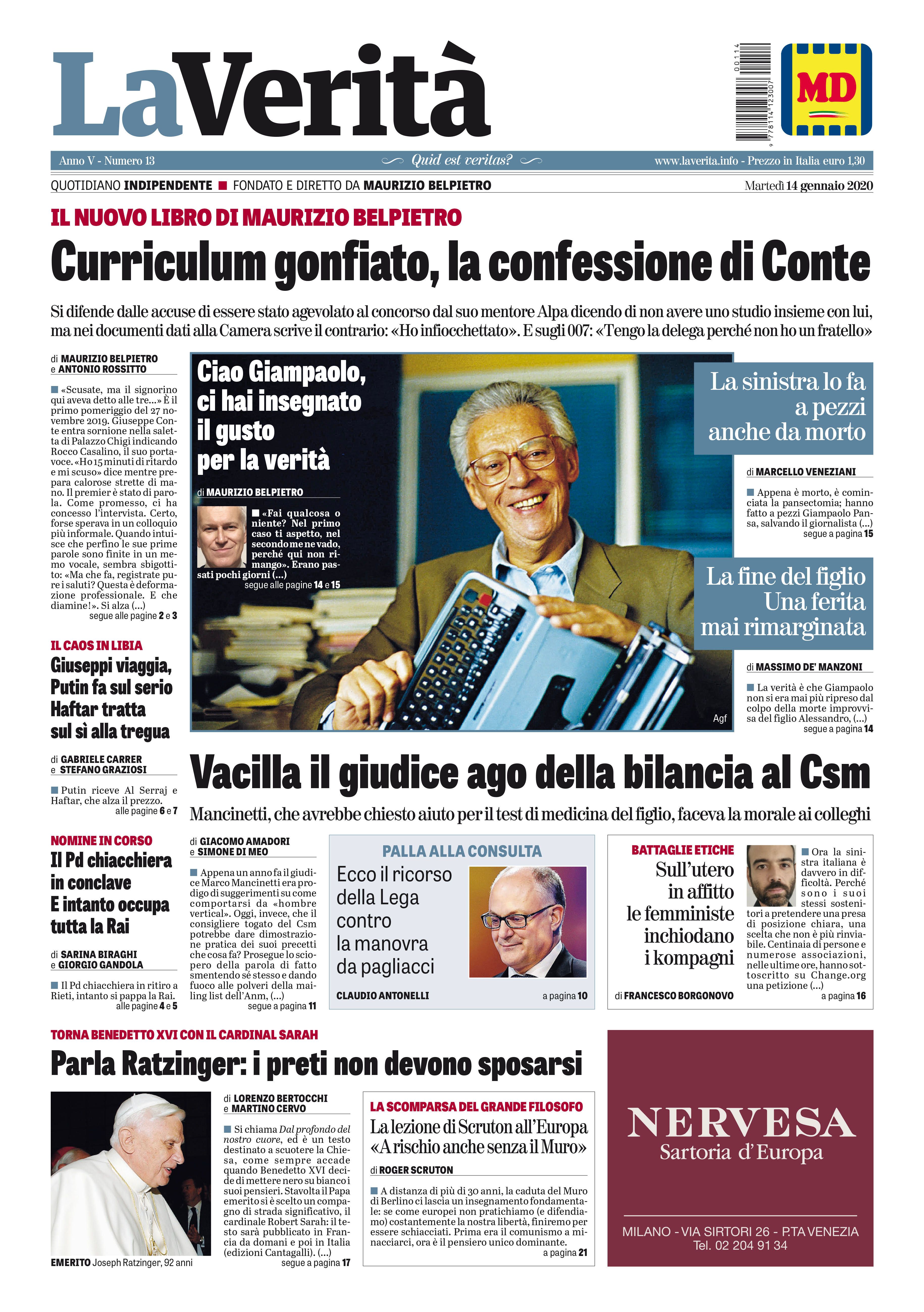 Oggi in edicola