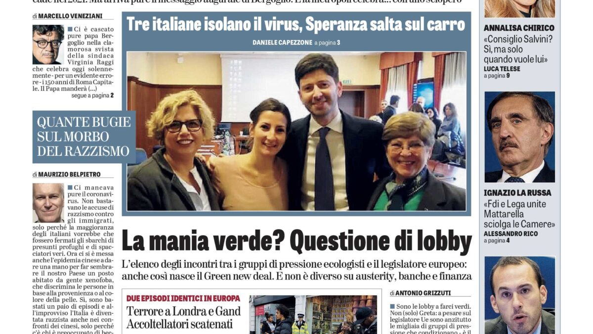 Oggi in edicola