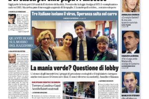 Oggi in edicola