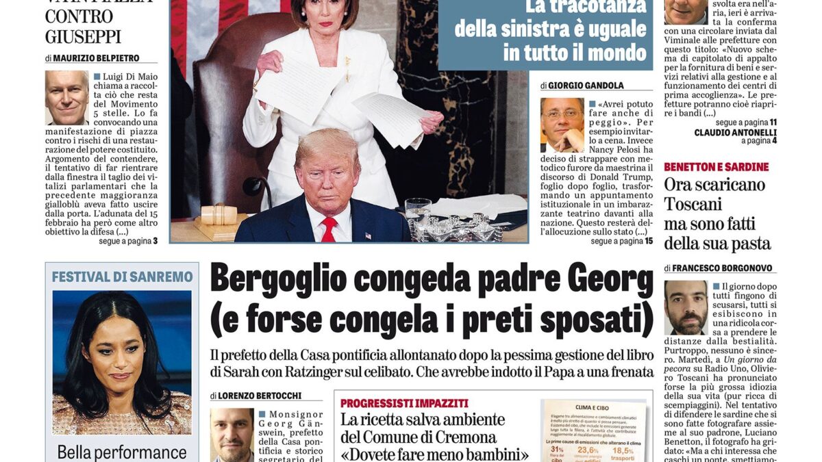 Oggi in edicola