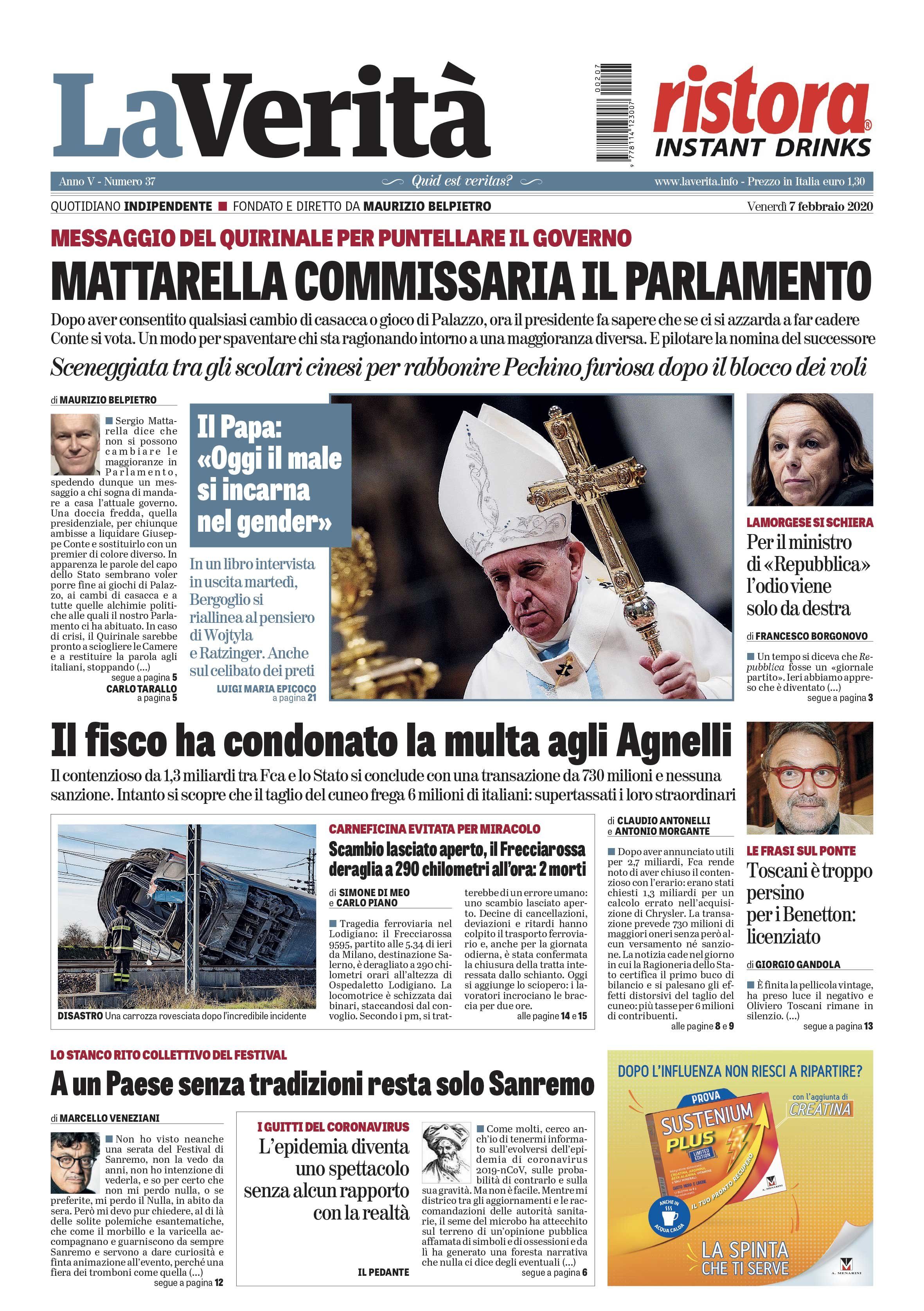 Oggi in edicola