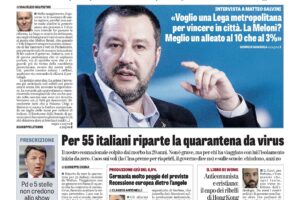 Oggi in edicola