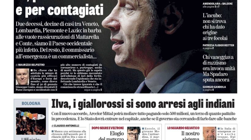 Oggi in edicola