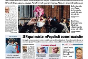 Oggi in edicola