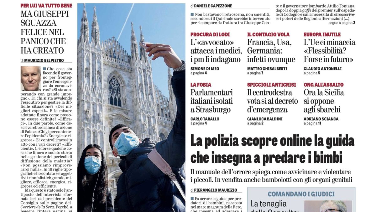 Oggi in edicola