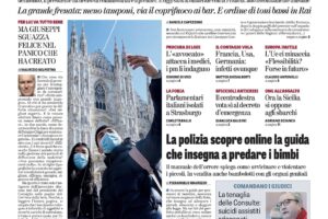Oggi in edicola