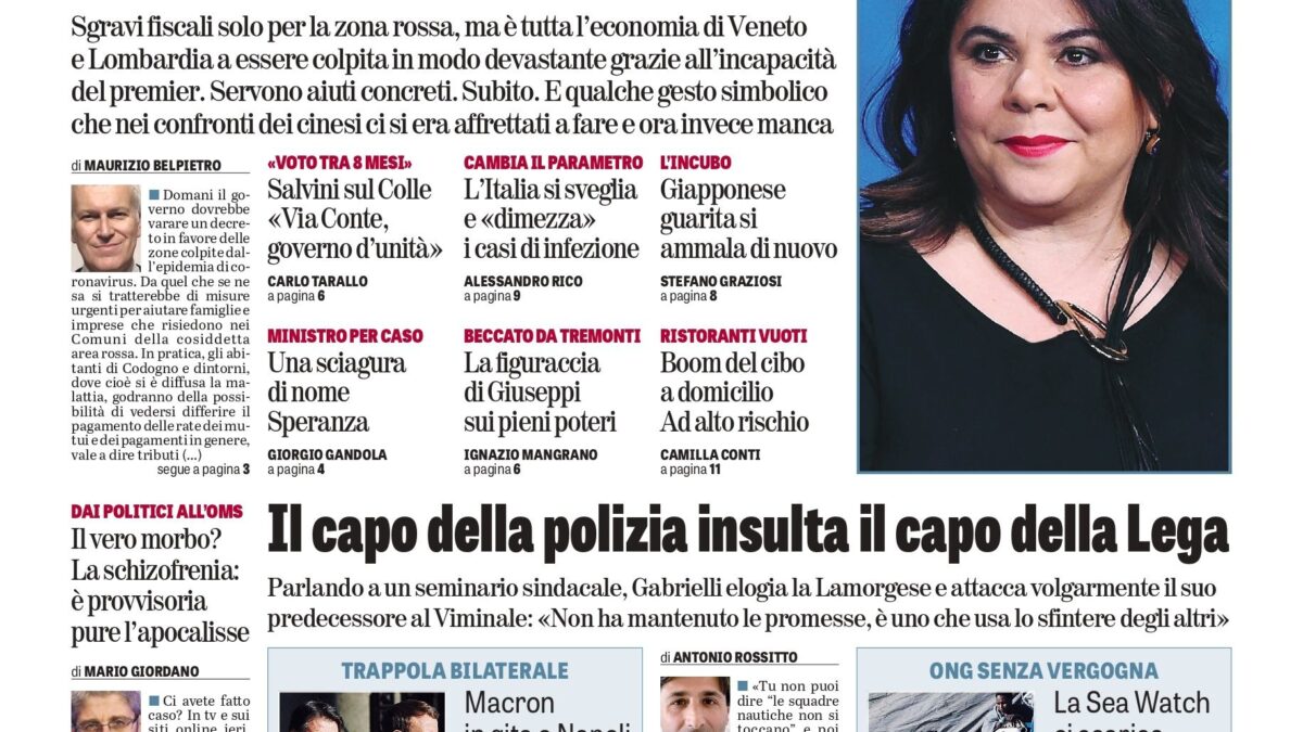Oggi in edicola