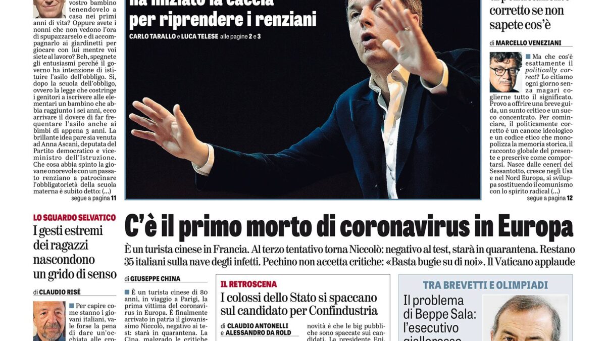 Oggi in edicola