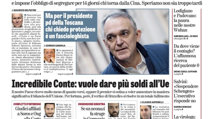 Oggi in edicola