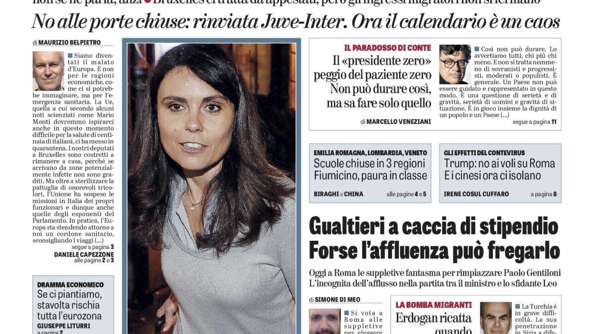Oggi in edicola