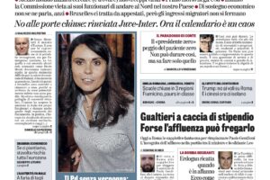 Oggi in edicola