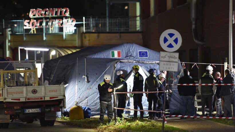 Zone rosse chiuse a chiave e polizia a guardia dei varchi. La terza vittima è a Crema