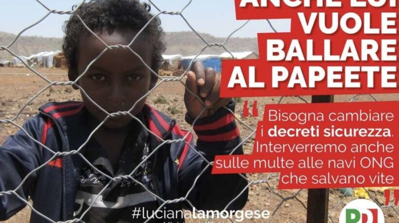 Il Pd fa censurare l’unico manifesto in cui dice la verità