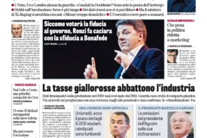 Oggi in edicola